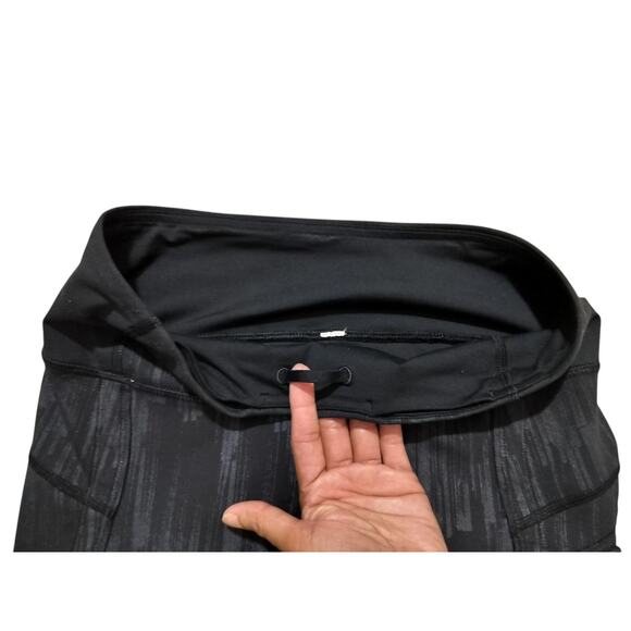 Lululemon womens Run: Top Speed Crop black leggings size 4 - Picture 4 of 13